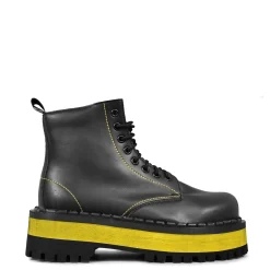 ALTERCORE Buty Wegańskie|Platformy>653 Vegan Black/Yellow
