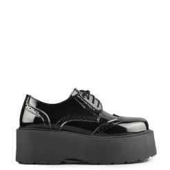 ALTERCORE Buty Wegańskie|Platformy>Alice Vegan Black Patent