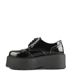 ALTERCORE Buty Wegańskie|Platformy>Alice Vegan Black Patent