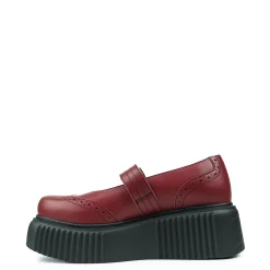 ALTERCORE Buty Wegańskie|Platformy>Anabelle Vegan Burgundy