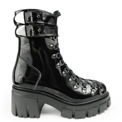 ALTERCORE Buty Wegańskie|Botki>Chloe II Vegan Black Patent