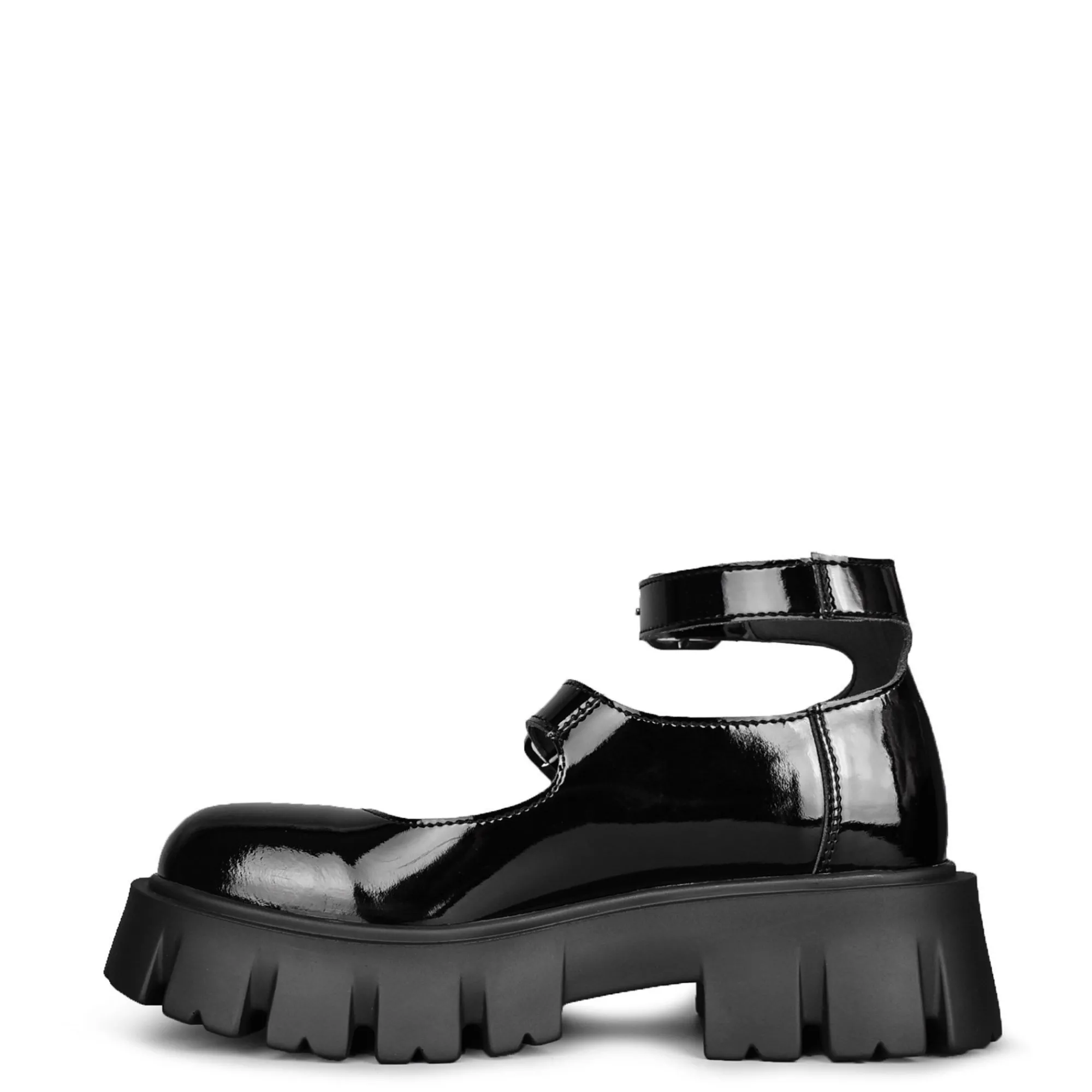 ALTERCORE Buty Wegańskie|Półbuty>Constance Vegan Black Patent