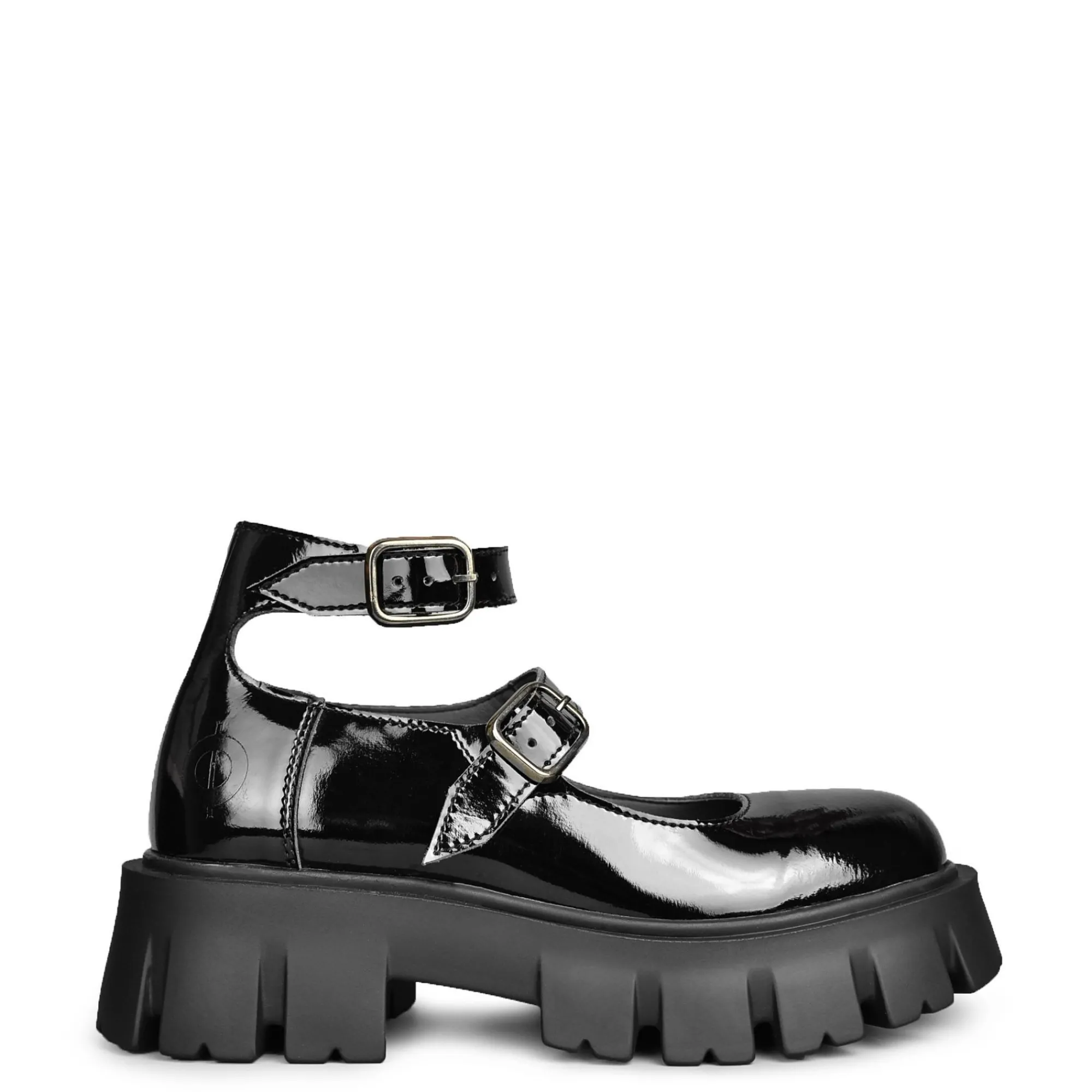 ALTERCORE Buty Wegańskie|Półbuty>Constance Vegan Black Patent