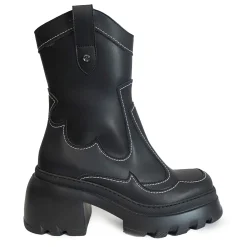 ALTERCORE Buty Wegańskie|Platformy>DAKOTA VEGAN BLACK