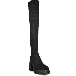 ALTERCORE Kozaki>Daphne Faux Suede Black