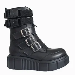 ALTERCORE Buty Wegańskie|Platformy>DEMI VEGAN BLACK