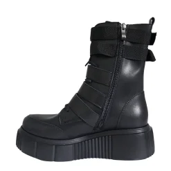 ALTERCORE Buty Wegańskie|Platformy>DEMI VEGAN BLACK