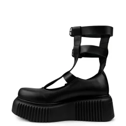 ALTERCORE Buty Wegańskie|Platformy>Granda Vegan Black