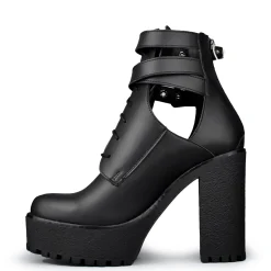 ALTERCORE Buty Wegańskie|Botki>Harper Vegan Black