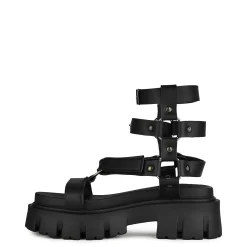 ALTERCORE Buty Wegańskie|Sandały>Lazza Vegan Black