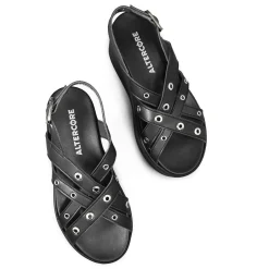 ALTERCORE Buty Wegańskie|Platformy>Nitta Vegan Black
