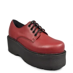 ALTERCORE Buty Wegańskie|Platformy>Spell Vegan Burgundy