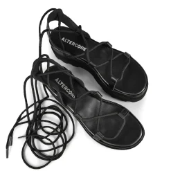 ALTERCORE Sandały>Sue Black Sandals