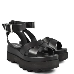 ALTERCORE Sandały>Zoe Black Sandals