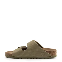 Birkenstock Buty Wegańskie|Klapki>Arizona 1023958 Vegan TEX Canvas Faded Khaki