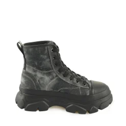 Buffalo Buty Wegańskie|Platformy>1622512 CADE LACE UP HI DARK GREY