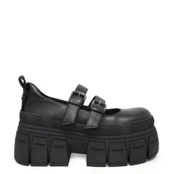 Buffalo Buty Wegańskie|Platformy>1624075 GOSPHER BALLERINA BLACK