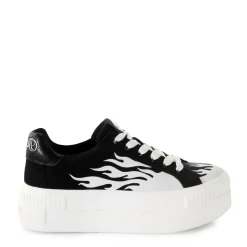 Buffalo Buty Wegańskie|Sneakersy>1630980 Paired Flame Vegan Black/White