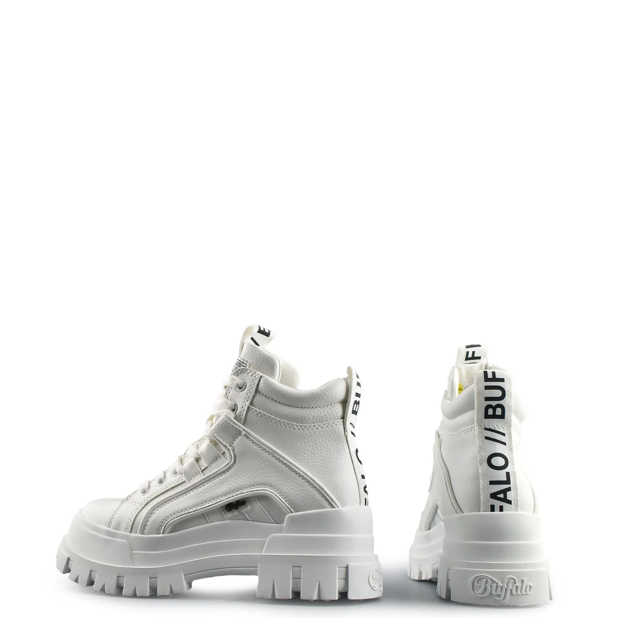 Buffalo Buty Wegańskie|Platformy>Aspha NC MID White