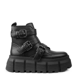 Buffalo Buty Wegańskie|Sneakersy>Ava ANKLEBOOT Vegan Black