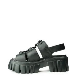 Buffalo Buty Wegańskie|Platformy>Lion PIERCE Vegan Black