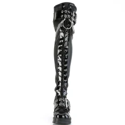 DemoniaCult Buty Wegańskie|Platformy>DEMONIA CULT BRATTY-304 BLACK