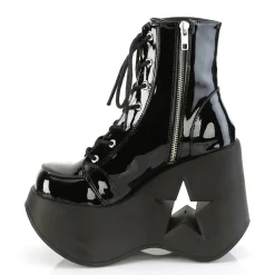 DemoniaCult Buty Wegańskie|Platformy>DEMONIA CULT DYNAMITE-106 BLACK PATENT