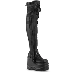 DemoniaCult Buty Wegańskie|Platformy>DEMONIA CULT WAVE-315 BLACK