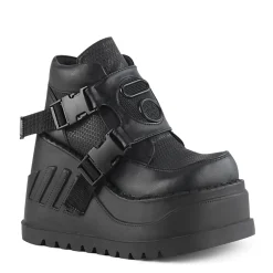 DemoniaCult Buty Wegańskie|Platformy>STOMP-15 BLACK