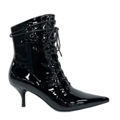 Jeffrey Campbell Botki>FORTITUDE JCD-258-6-01 Black Patent