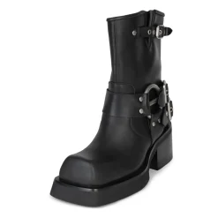 Jeffrey Campbell Kozaki|Botki>STUBBORN C529D-E501 Black