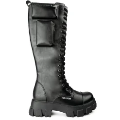 Killstar Trzewiki>Aella Chunky Boots Black