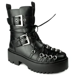 Killstar Trzewiki|Trzewiki>Disaster Boots Black