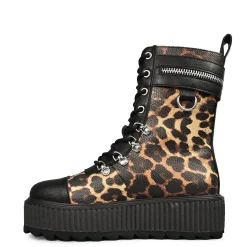 Killstar Platformy|Trzewiki>Radiclaw Boots Leopard