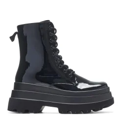 Koi Footwear Platformy|Botki>SWD-03 BLACK PATENT