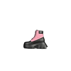 LAMODA Platformy|Trzewiki>LMF 606 Black/Pink