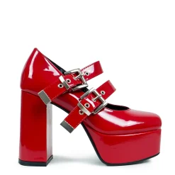 LAMODA Botki>LMF 2305 Red Patent