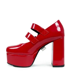 LAMODA Botki>LMF 2305 Red Patent