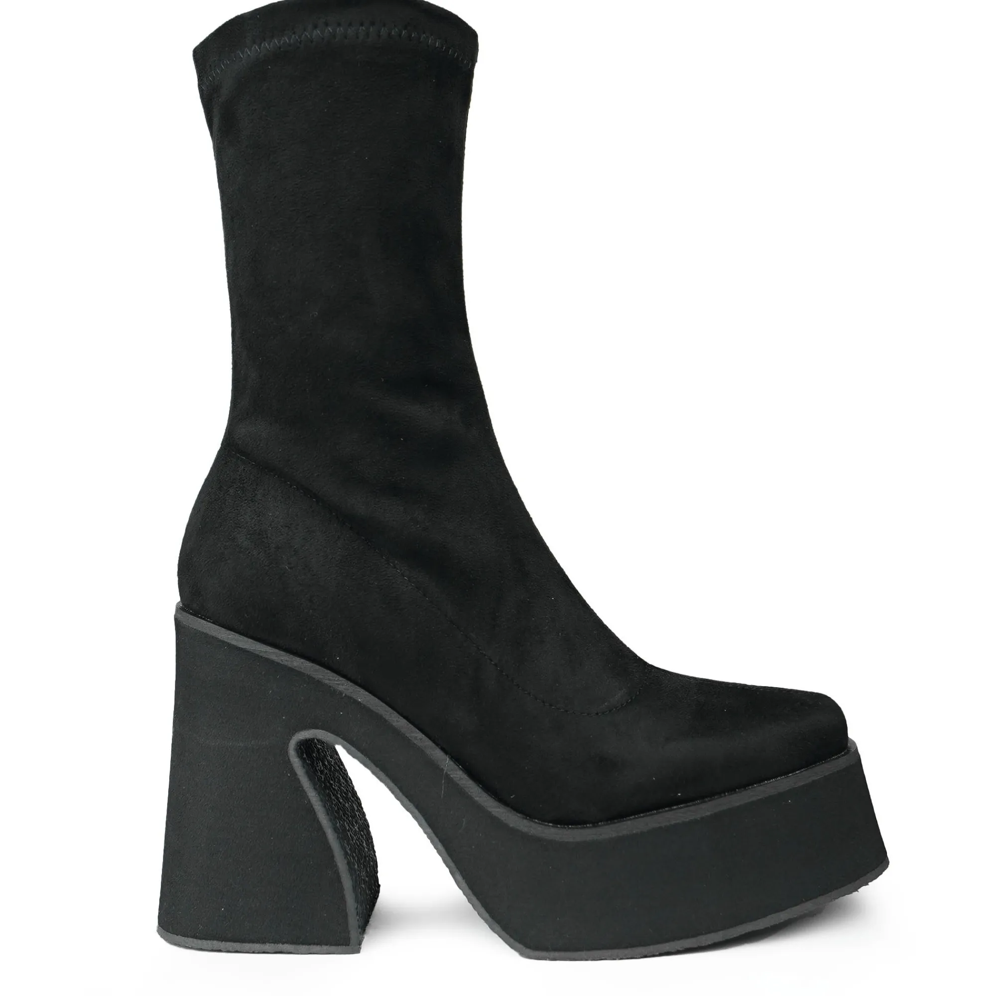 SEDAI Botki>GT1 Black Suede