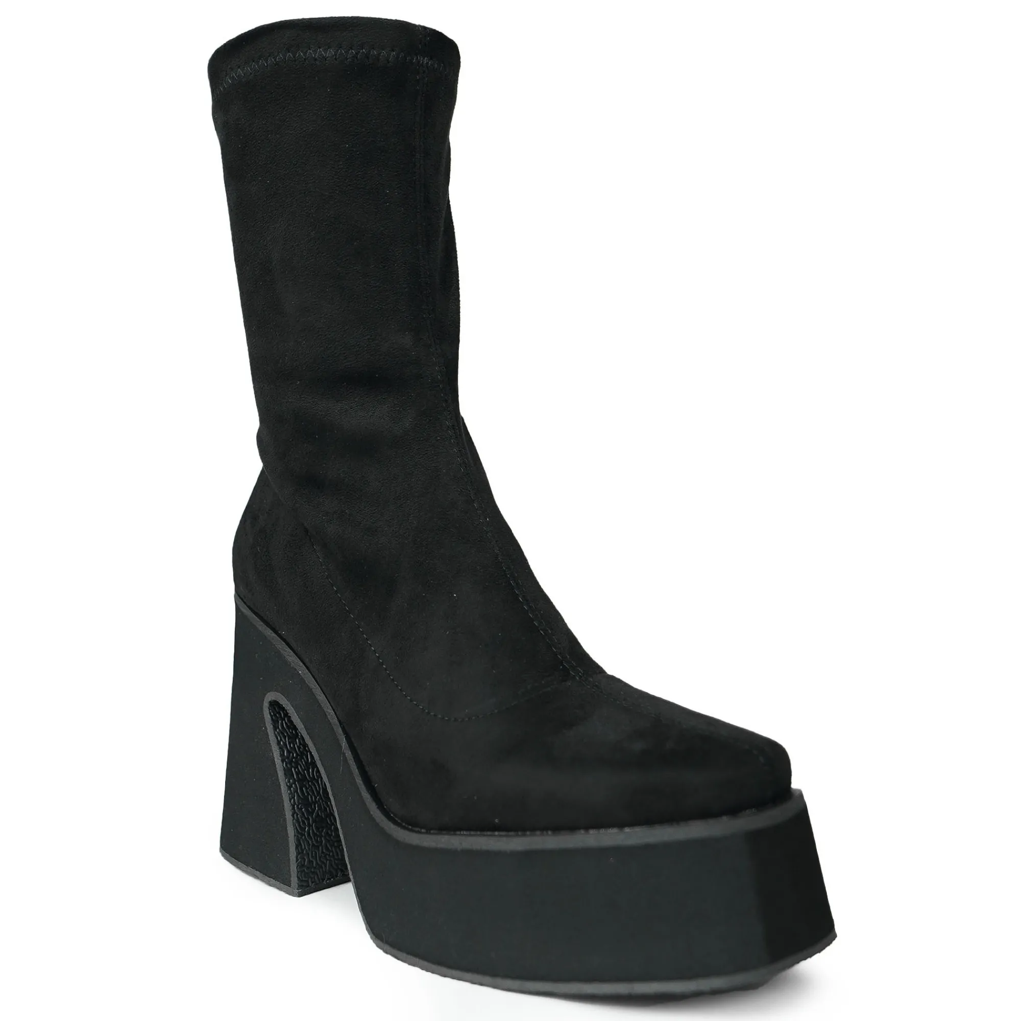 SEDAI Botki>GT1 Black Suede